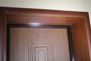 Откосы входной двери своими руками: варианты отделки и популярные материалы