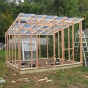 Как построить каркасный сарай с односкатной крышей: подробно о востребованных вариантах строительства