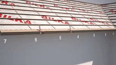 Как закрепить крюки на свесе крыши?