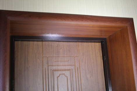 Пример оформления дверного откоса